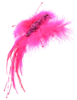 Decorative Feather Bird - Pink 