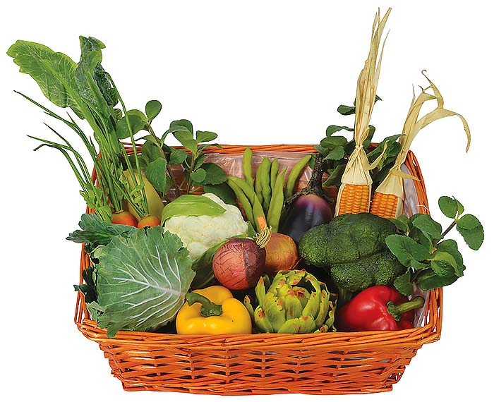 Luxury Mixed Vegetable Basket - Food Sets