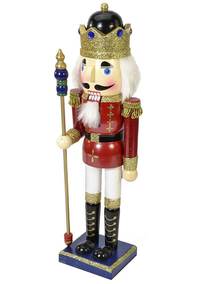 Decorative Wooden Nutcracker King Soldier 50cm - Christmas Other