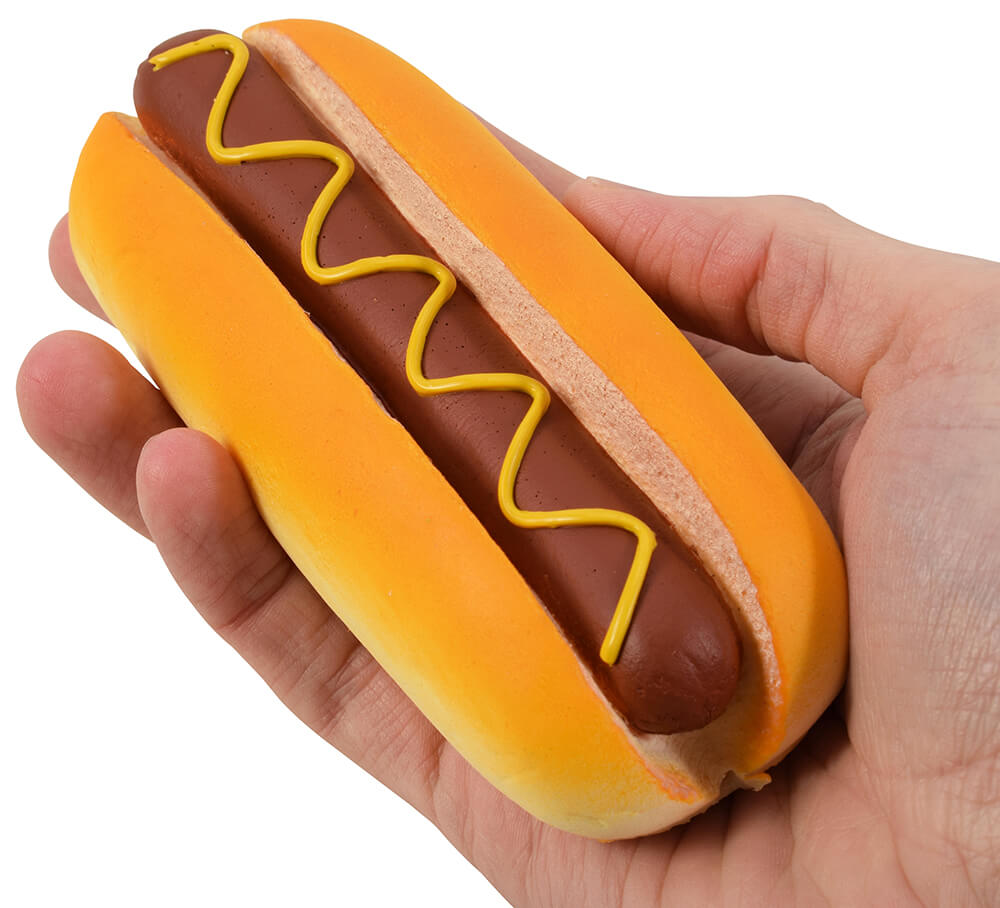 Fake Hot Dog with Mustard - Misc Foods