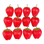 Large Fake Strawberries - Pk.12 