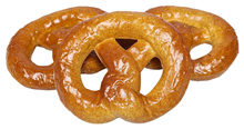 Plastic Pretzel - 12cm Pk.3 