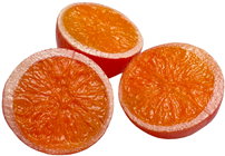 Orange Halves - Pk.3 