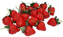 Fake Strawberries - Pk.20 