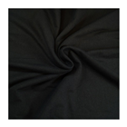 Black Cotton Jersey Stretch Fabric 