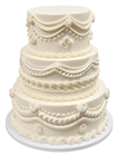 3-Tier Royal Iced Style Wedding Cake 