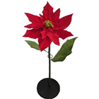 Large Luxury Velvet Poinsettia - 90cm 