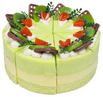 Kiwi & White Chocolate CUT Gateau Ca 