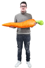 Giant Plush Carrot - 110cm 