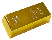 Fake Gold Bullion Bar 