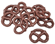 Fake Dark Chocolate Pretzels, Pk.10 